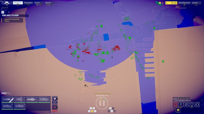 homeworld 3 screenshot, showing the tactical map