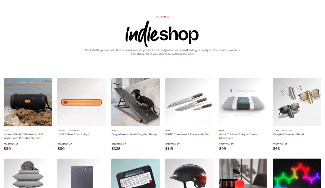 Indiegogo Debuts Ecommerce Site for Crowdfunded Products, Plans Physical Presence