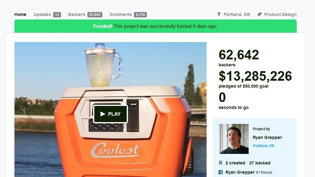 Crowdfunding sites turn ideas into products - The Tennessean